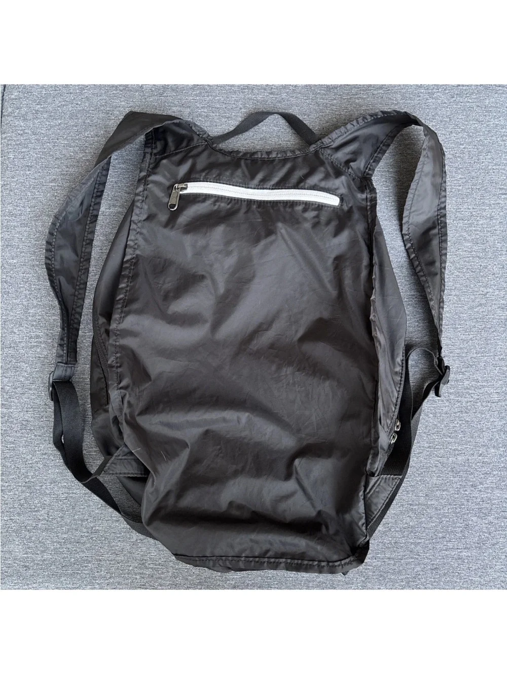Under Armour Adaptable Packable Backpack Lightweight Zip Black Water Repellant